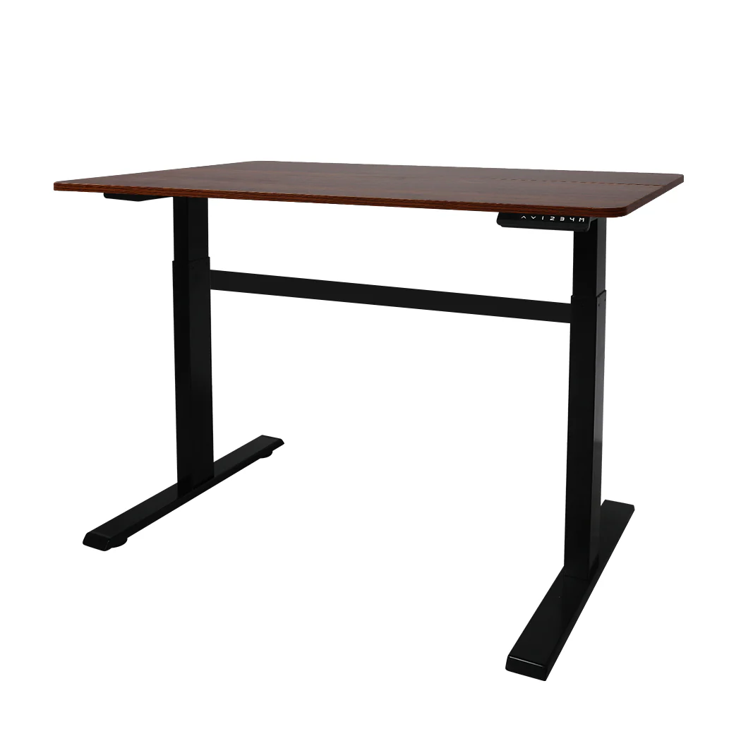 Levede Standing Desk Motorised Height Wooden - Nurns