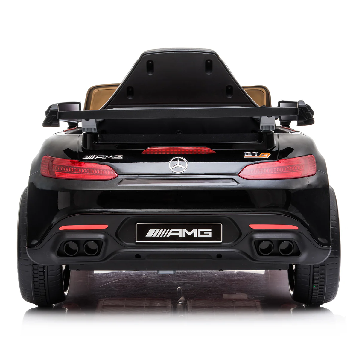 Mercedes Benz Licensed Kids Electric Ride On Car Remote Control - Black - Nurns