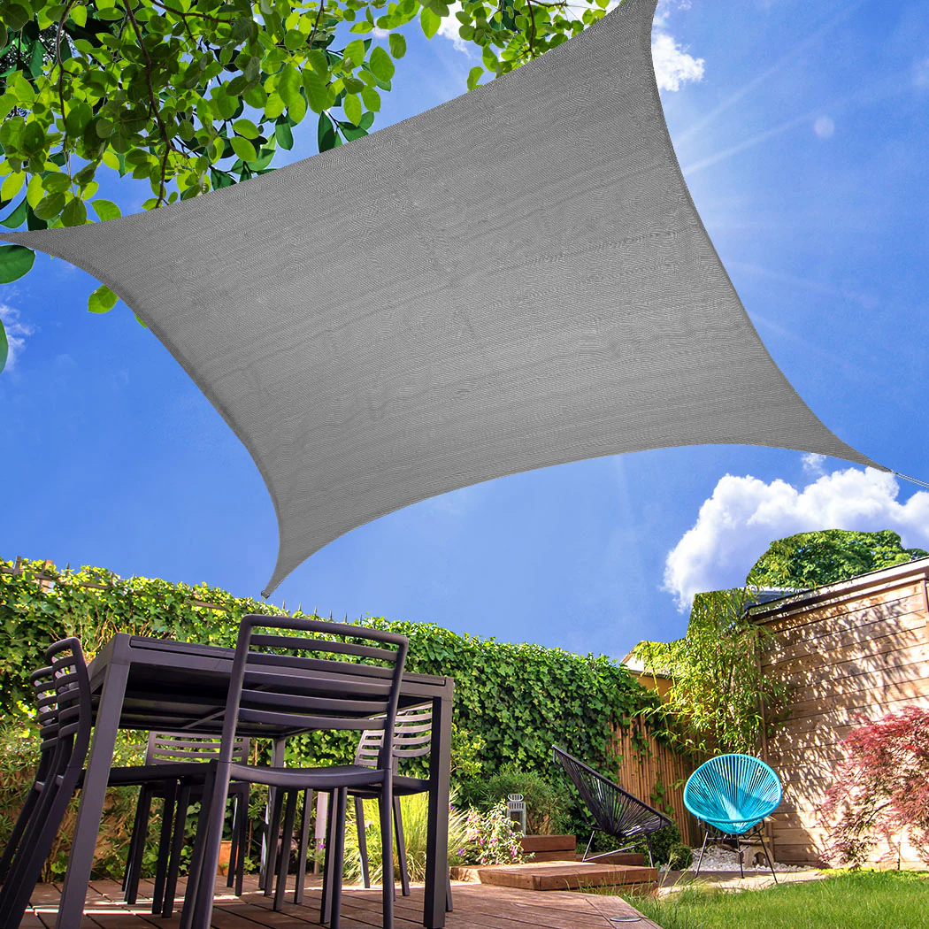 Mountview Sun Shade Sail Cloth Canopy Medium - Nurns