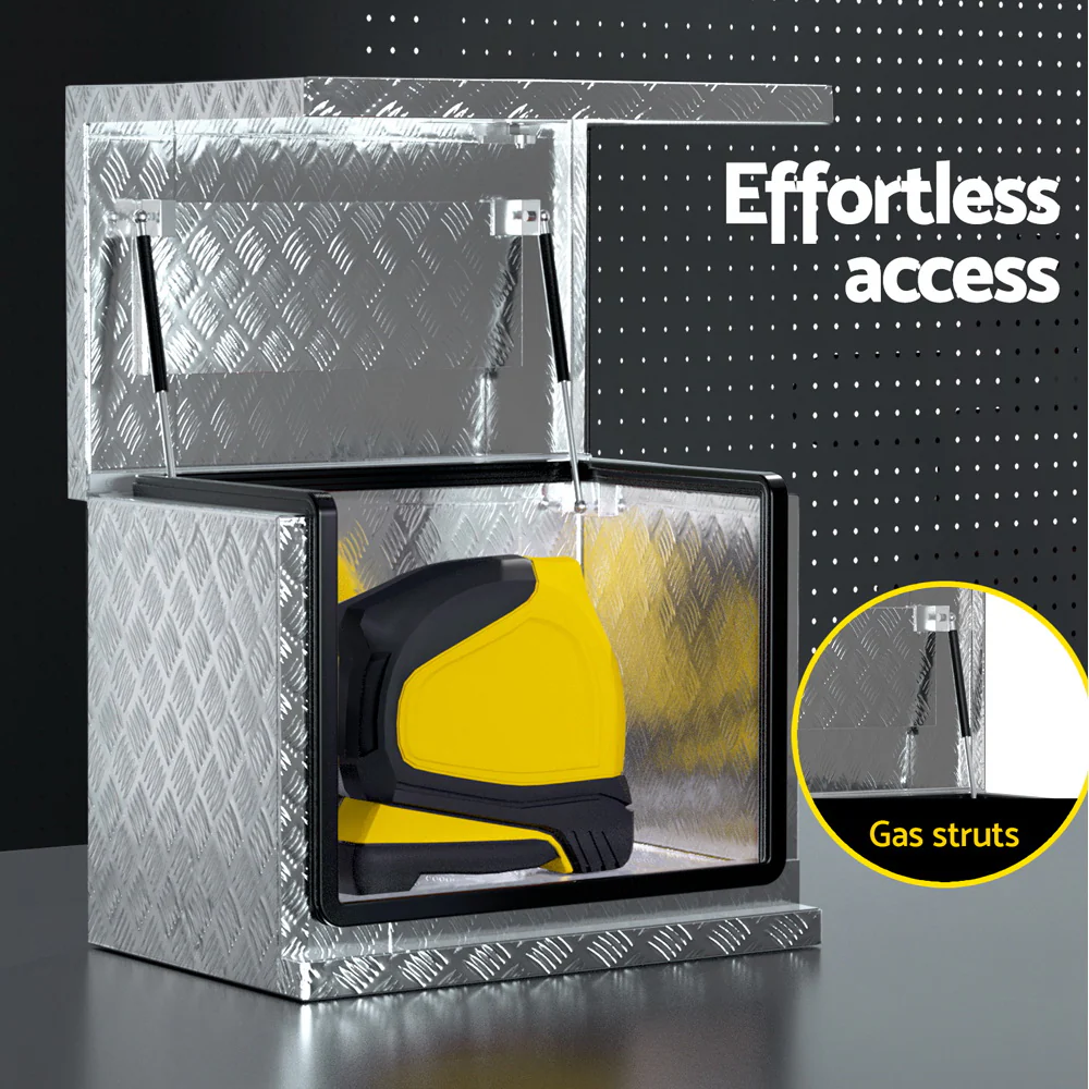 Aluminium Ute Tool Box Under Tray Heavy Duty Vehicle Chest Storage - Nurns