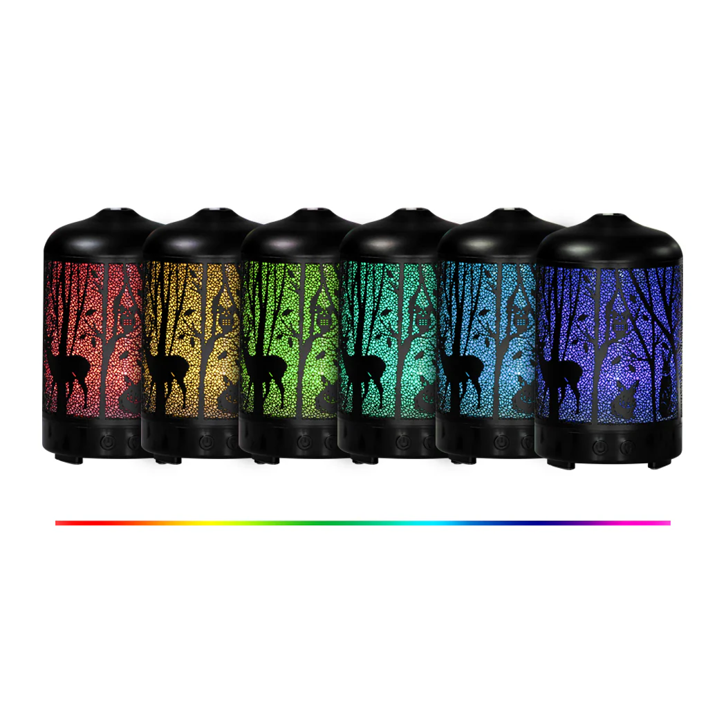 Aroma Diffuser Aromatherapy Ultrasonic Humidifier Essential Oil Purifier 3D Deer - Nurns