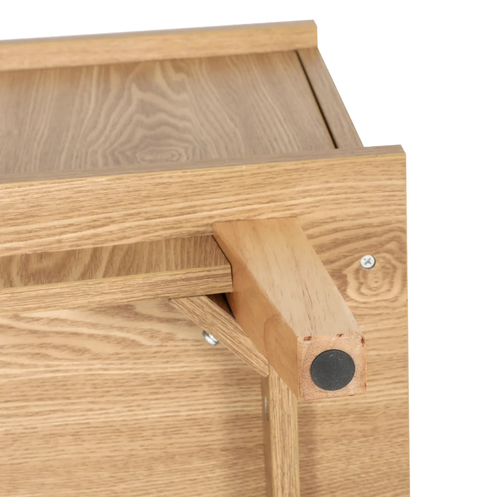 Deacon 120cm TV Cabinet Entertainment Unit Stand Storage Shelves TV Unit - Wood - Nurns