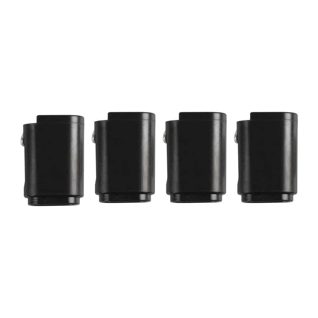 Heated Towel Rail Warmer Rack Wall Mounted - Black - Nurns