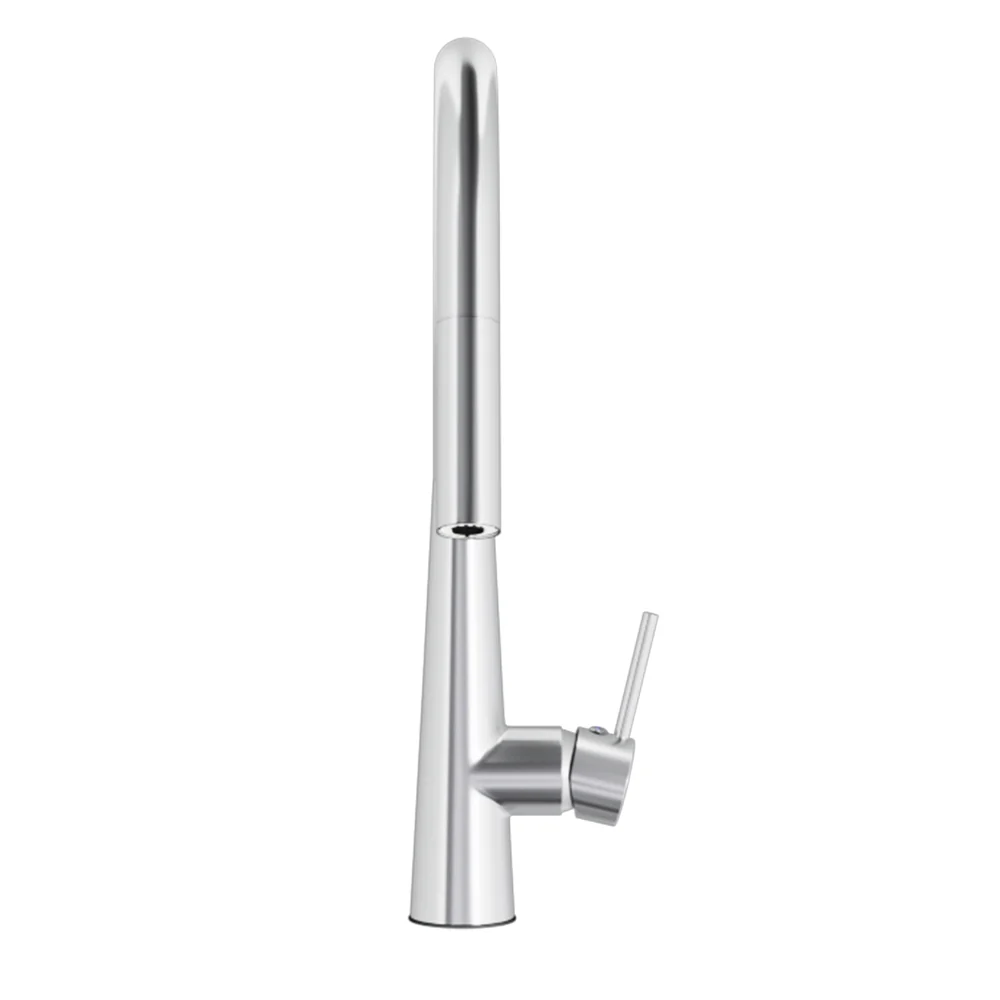 Kitchen Mixer Tap Pull Out Round 2 Mode Sink Basin Faucet Swivel -Chrome - Nurns