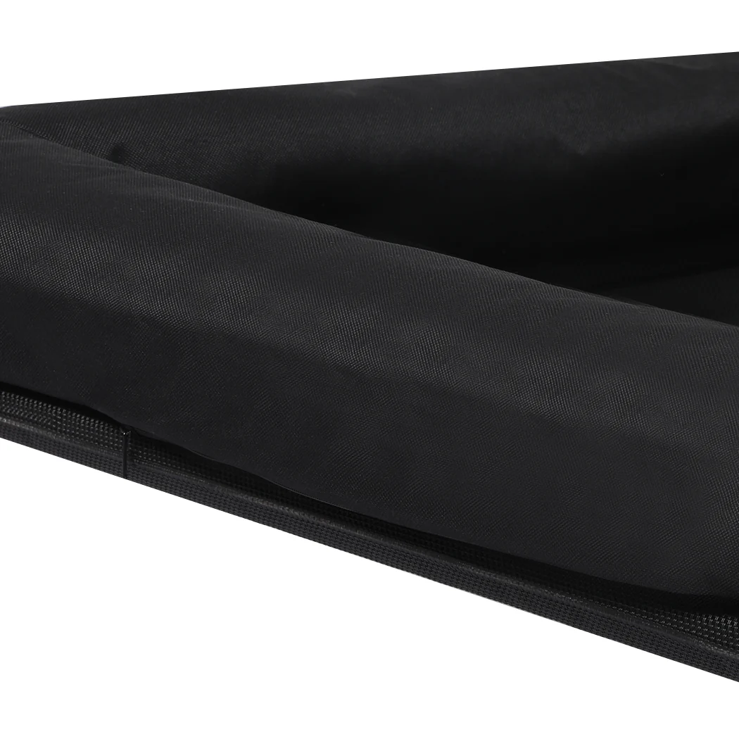 LARGE Dog Beds Elevated Pet Puppy - Black - Nurns