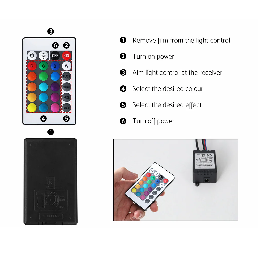 Denby 189cm RGB LED TV Stand Cabinet Entertainment Unit Gloss Furniture Drawers Tempered Glass Shelf - White - Nurns