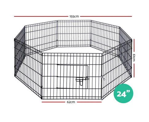 Pet Dog Playpen 24