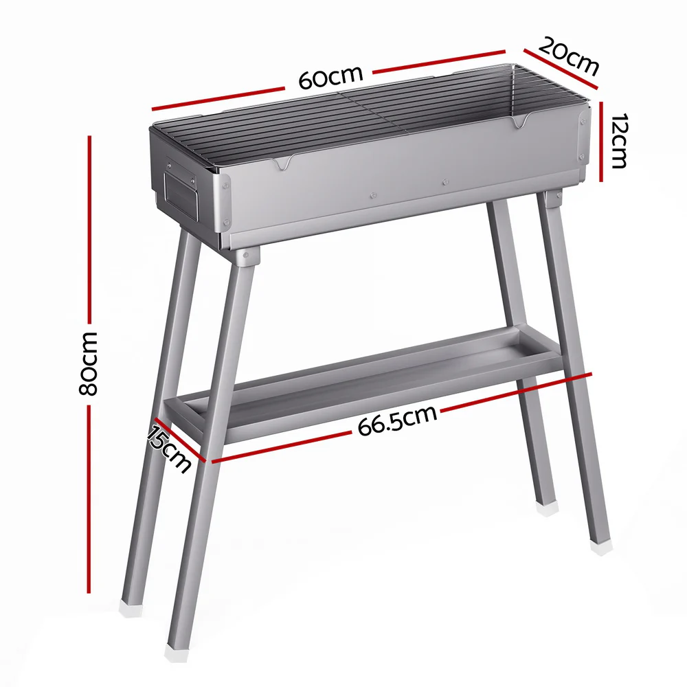 BBQ Grill Charcoal Smoker Portable Barbecue - Nurns