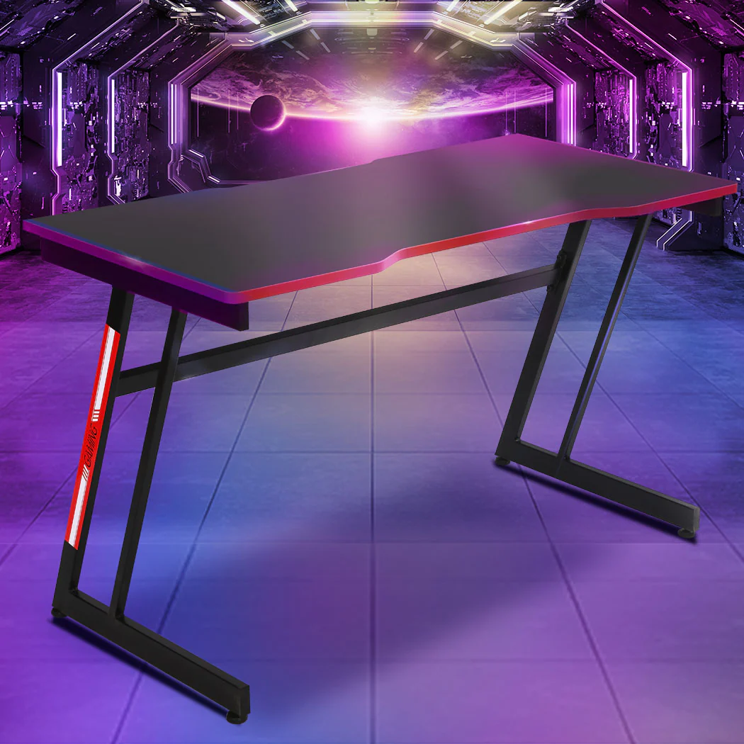 Levede Gaming Desk Table Desktop Pc - Nurns