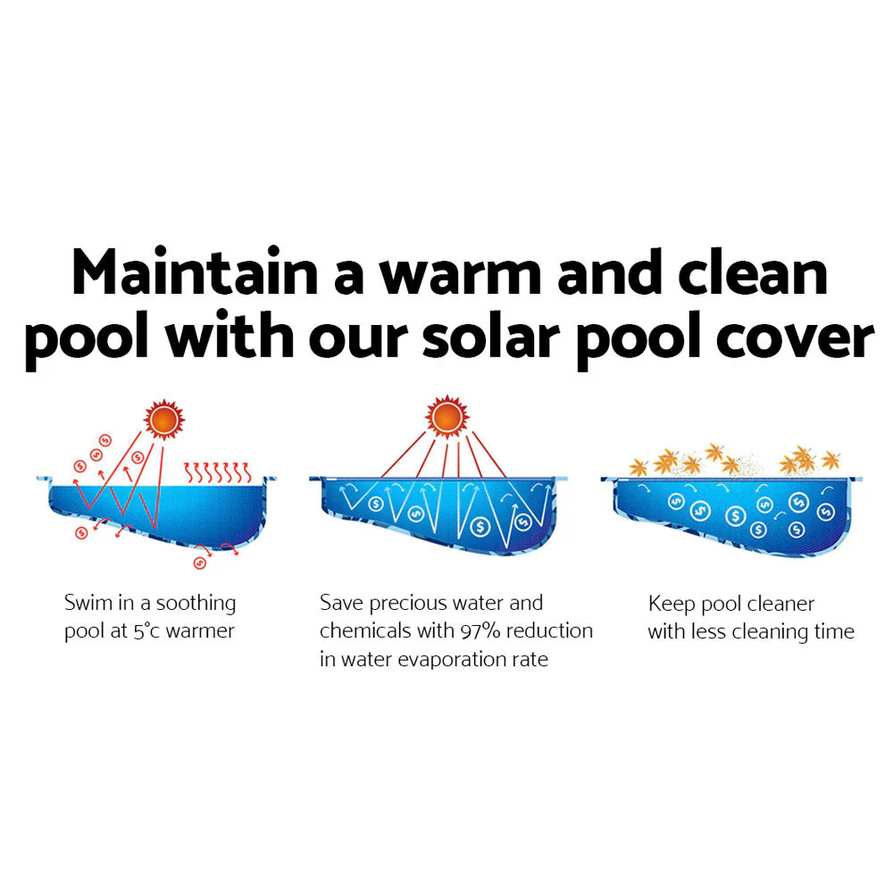 Solar Swimming Pool Cover 9.5mx5M - Nurns