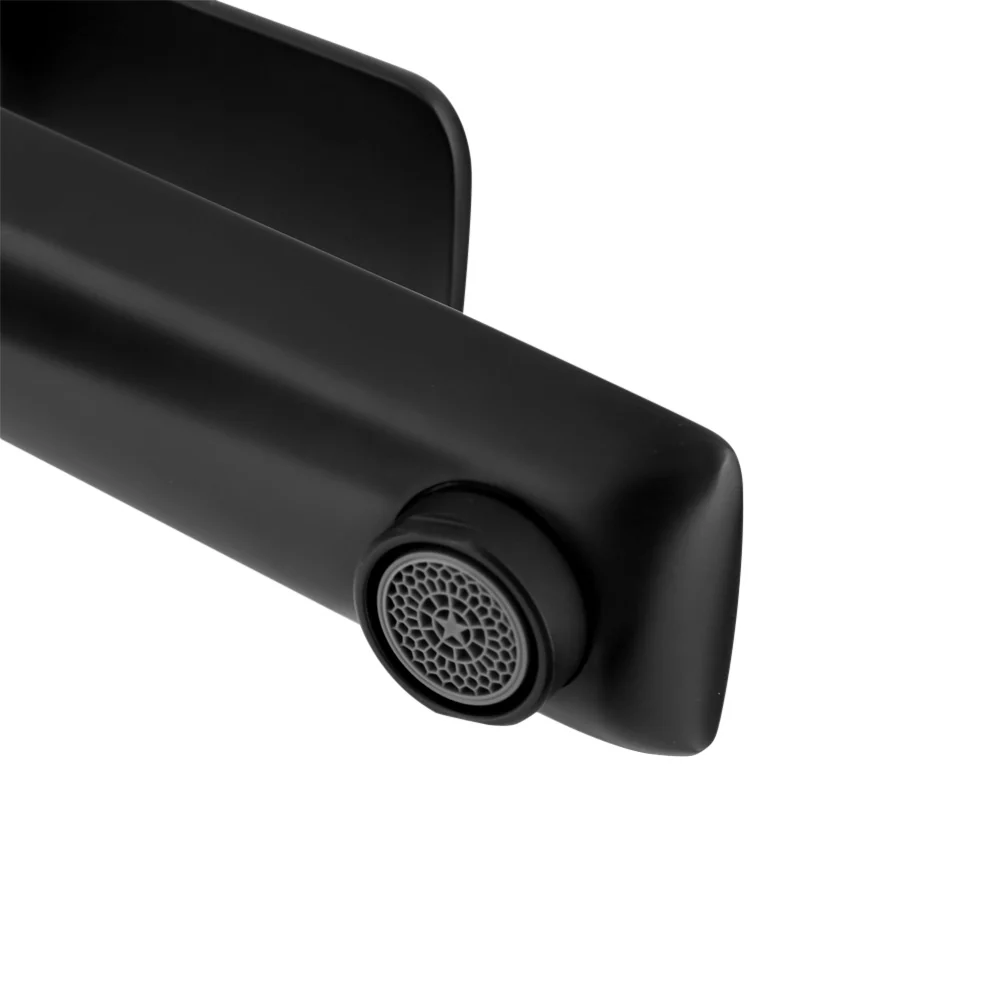 Bathroom Basin Mixer Tap Brass Faucet Vanity Laundry Sink Black - Nurns