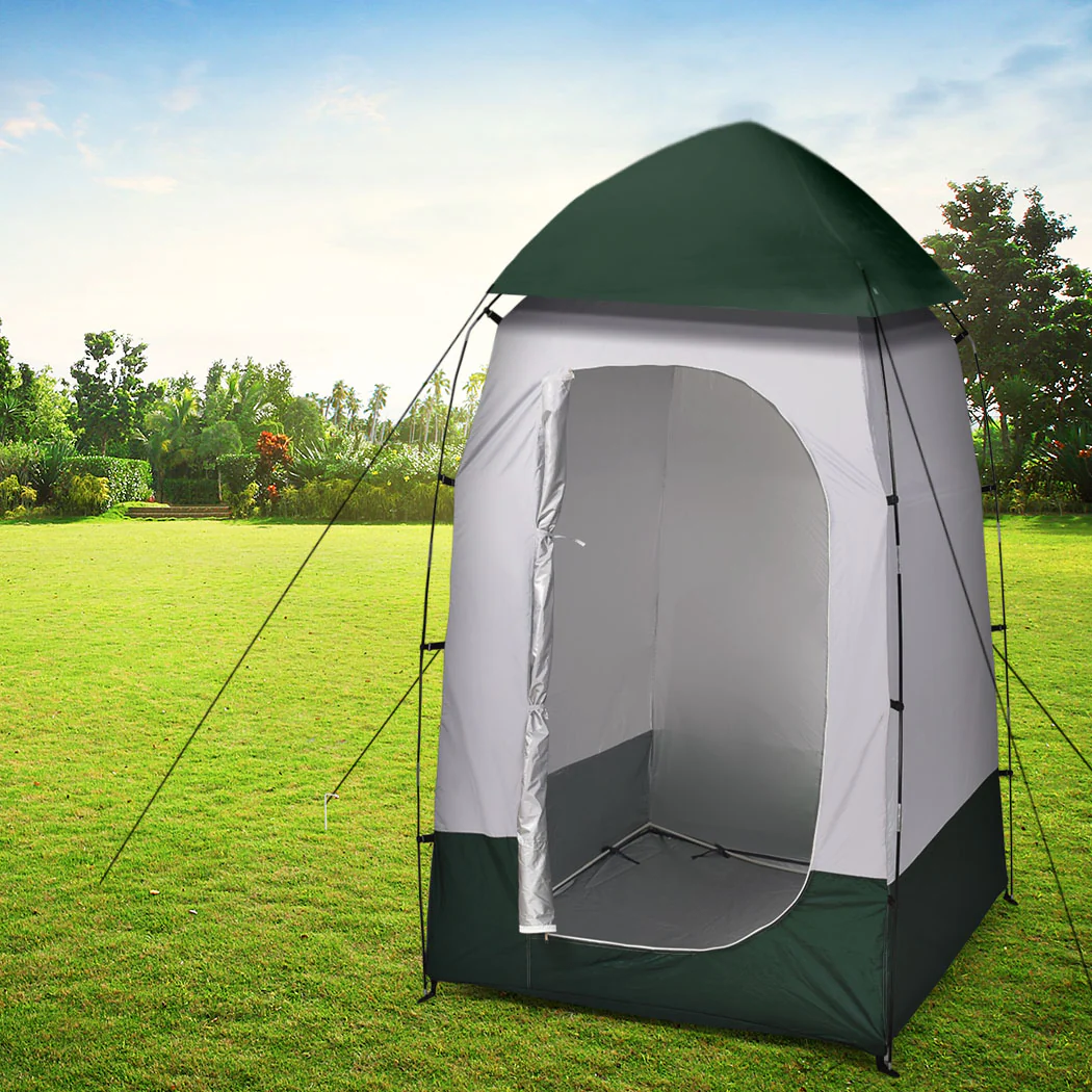 Mountview Camping Shower Toilet Tent Outdoor Portable Tents Change Room Ensuite - Nurns