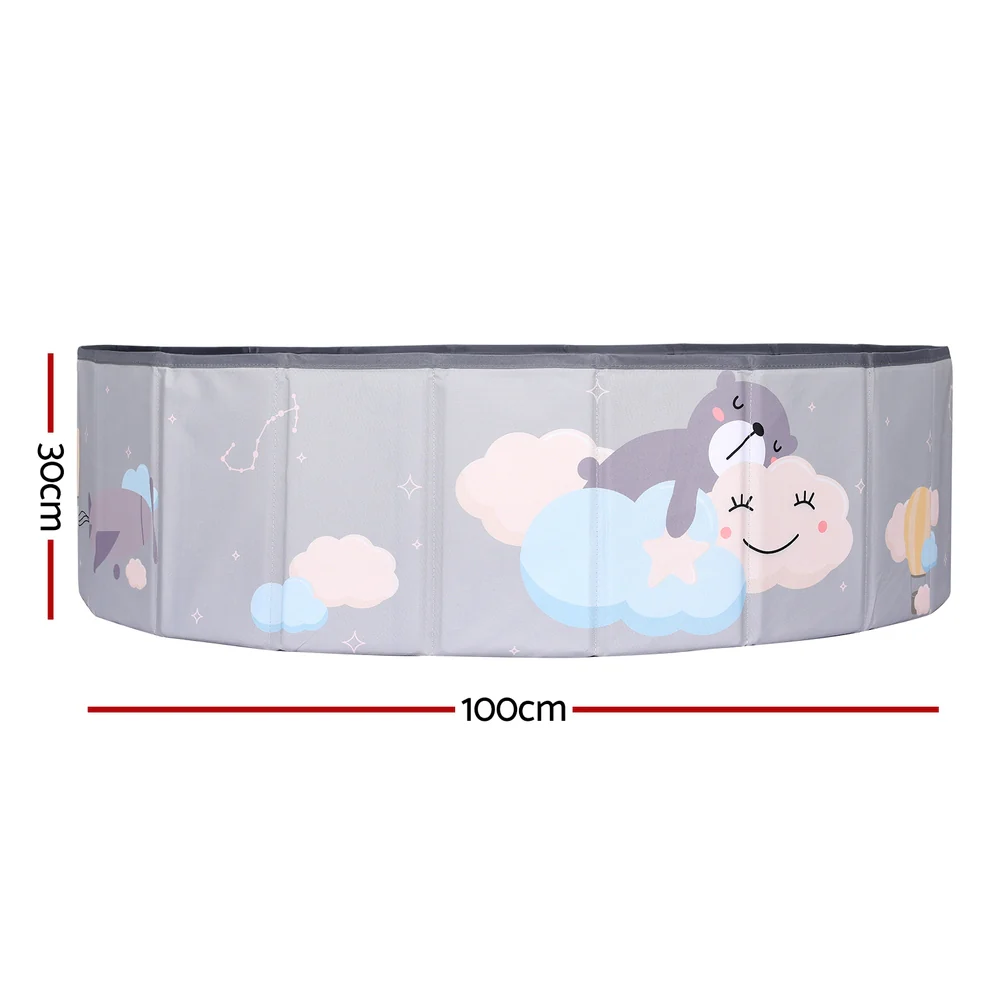 Kids Ball Pool Pit Toddler Ocean Play Foldable Child Playhouse Storage Bag - Nurns