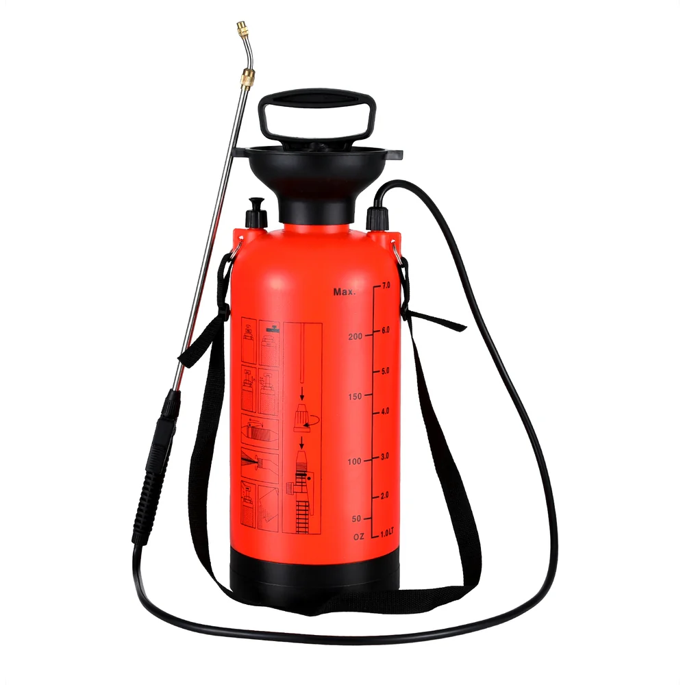 Weed Sprayer Pressure 7L Shoulder Garden Spray - Nurns