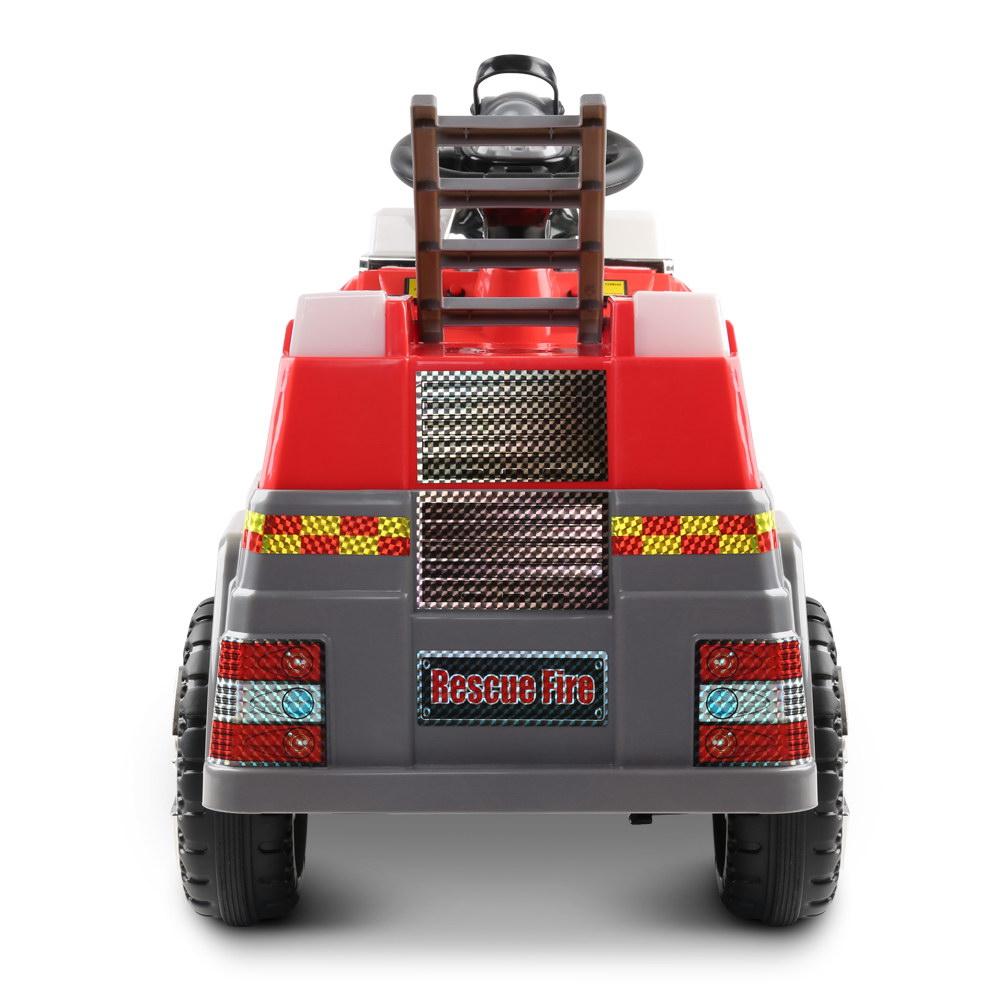 Kids Ride On Fire Truck Motorbike Motorcycle Car - Red - Nurns