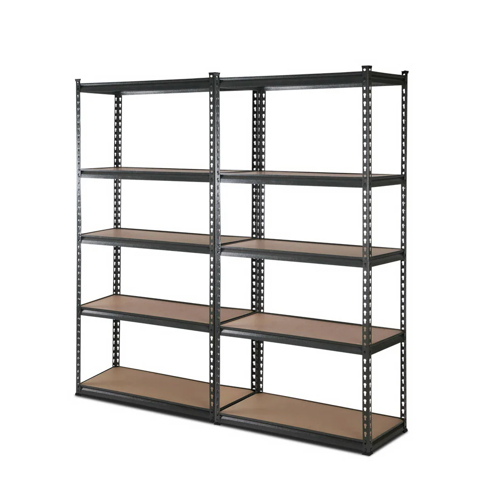 Giantz 2x1.8M Garage Shelving Warehouse Rack Pallet Racking Storage Charcoal - Nurns