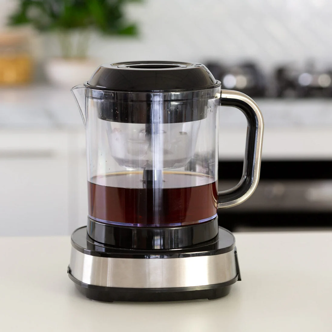 Digital Cold Brew Coffee Maker with 4 Coffee Flavours, 1.05L Capacity - Nurns