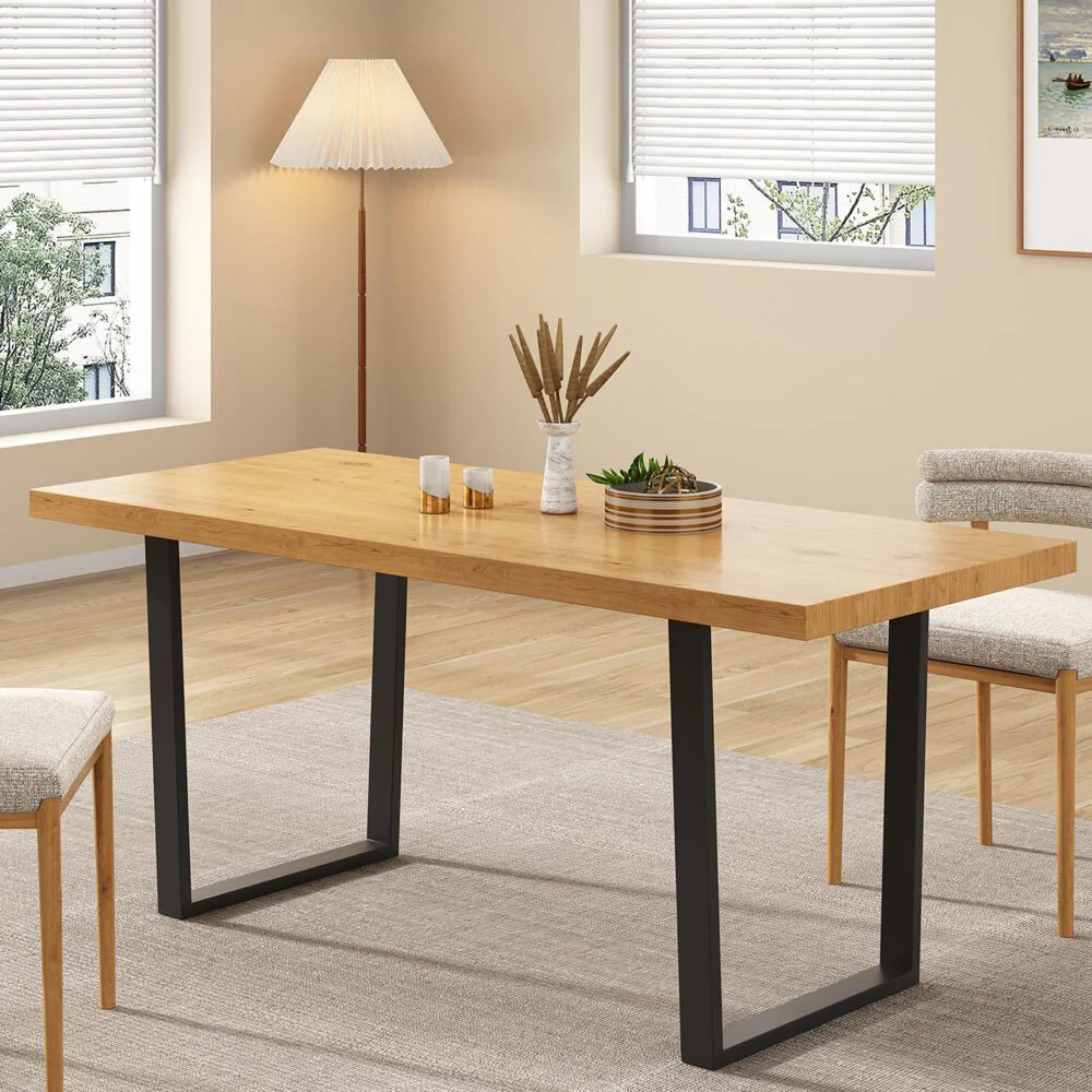 Clay Rectangular Dining Table 170cm - Natural - Nurns