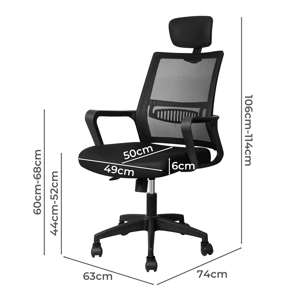 Levede Office Chair Mesh Gaming Executive - Nurns