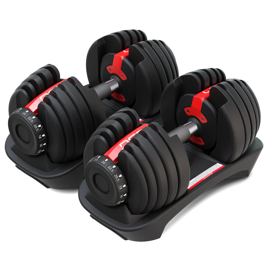 LSG Adjustable Dumbbells 2.5kg-24kg (Pairs) - Nurns