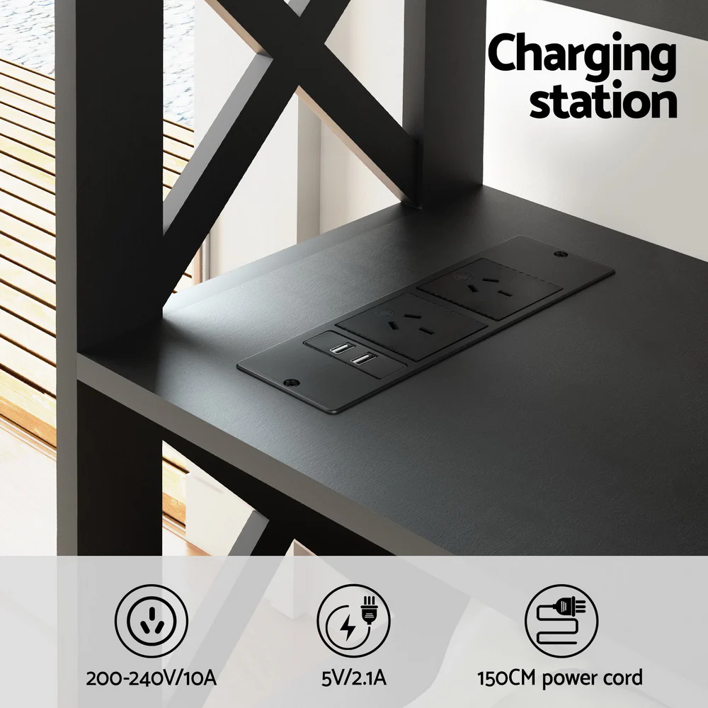 Console Table 3-tier USB Outlets - Nurns