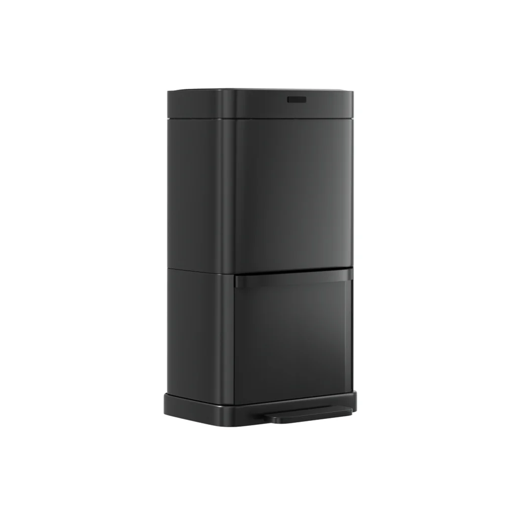 70L Motion Sensor Bin Pedal Bins Automatic - Black - Nurns