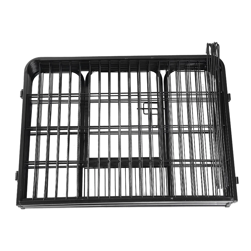 Dog Playpen Pet Playpen 8 Panel Puppy Exercise Cage Enclosure Fence 80x60cm - Nurns