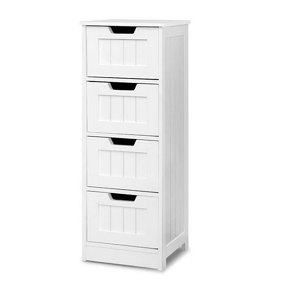 Storage Cabinet Chest of Drawers Dresser Bedside Table Bathroom Stand - Nurns