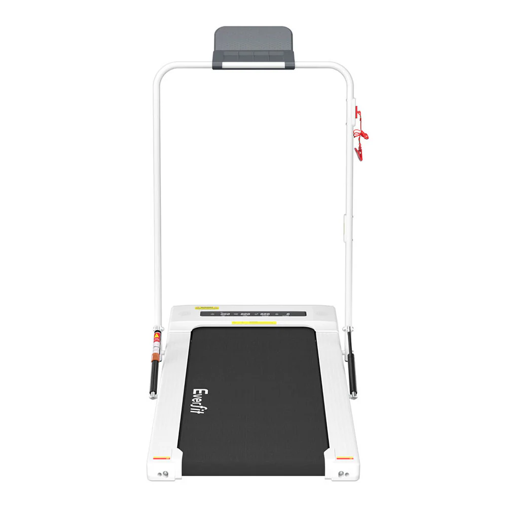 Everfit Treadmill Electric Walking Pad Under Desk Home Gym Fitness 400mm White - Nurns