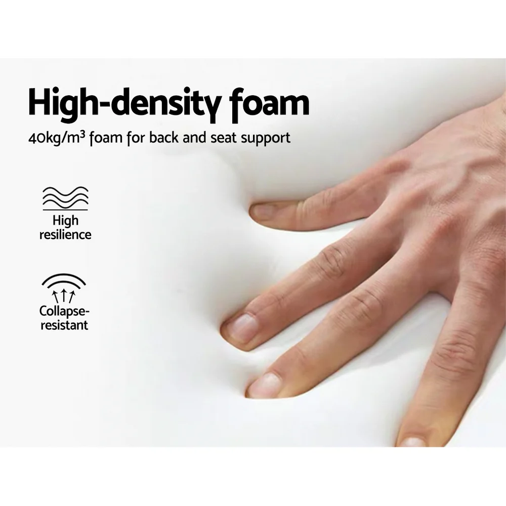 Maribel Rocking Armchair Footrest Nursing - Black - Nurns