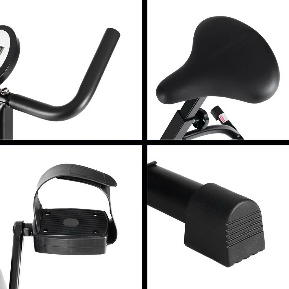 Everfit Folding Exercise Bike Magnetic X-Bike Bicycle Indoor Cycling Cardio - Nurns