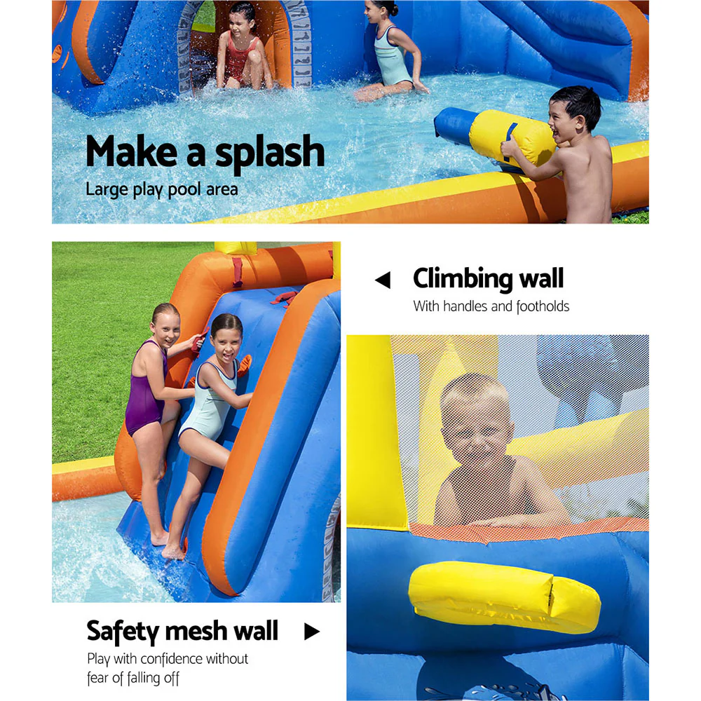 Bestway Water Slide 551x502x265cm Kids Play Park Inflatable Swimming Pool - Nurns