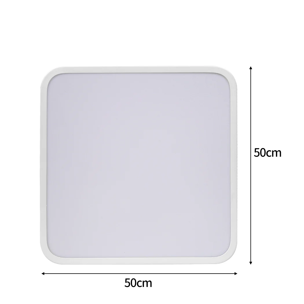 Ultra-Thin 5cm Led Ceiling Down Light Surface Mount Living Room White 36W White - Nurns