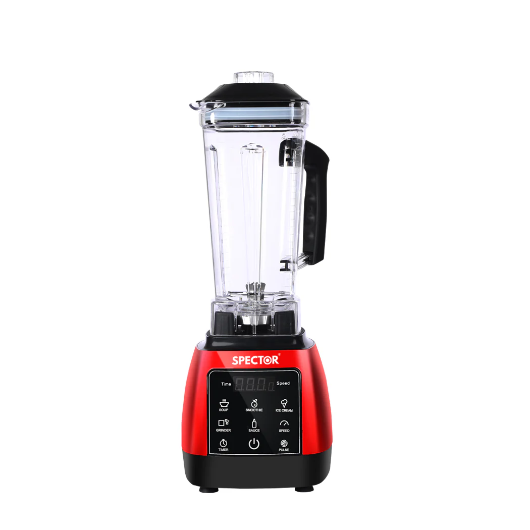 Spector 2L Commercial Blender Mixer Red - Nurns