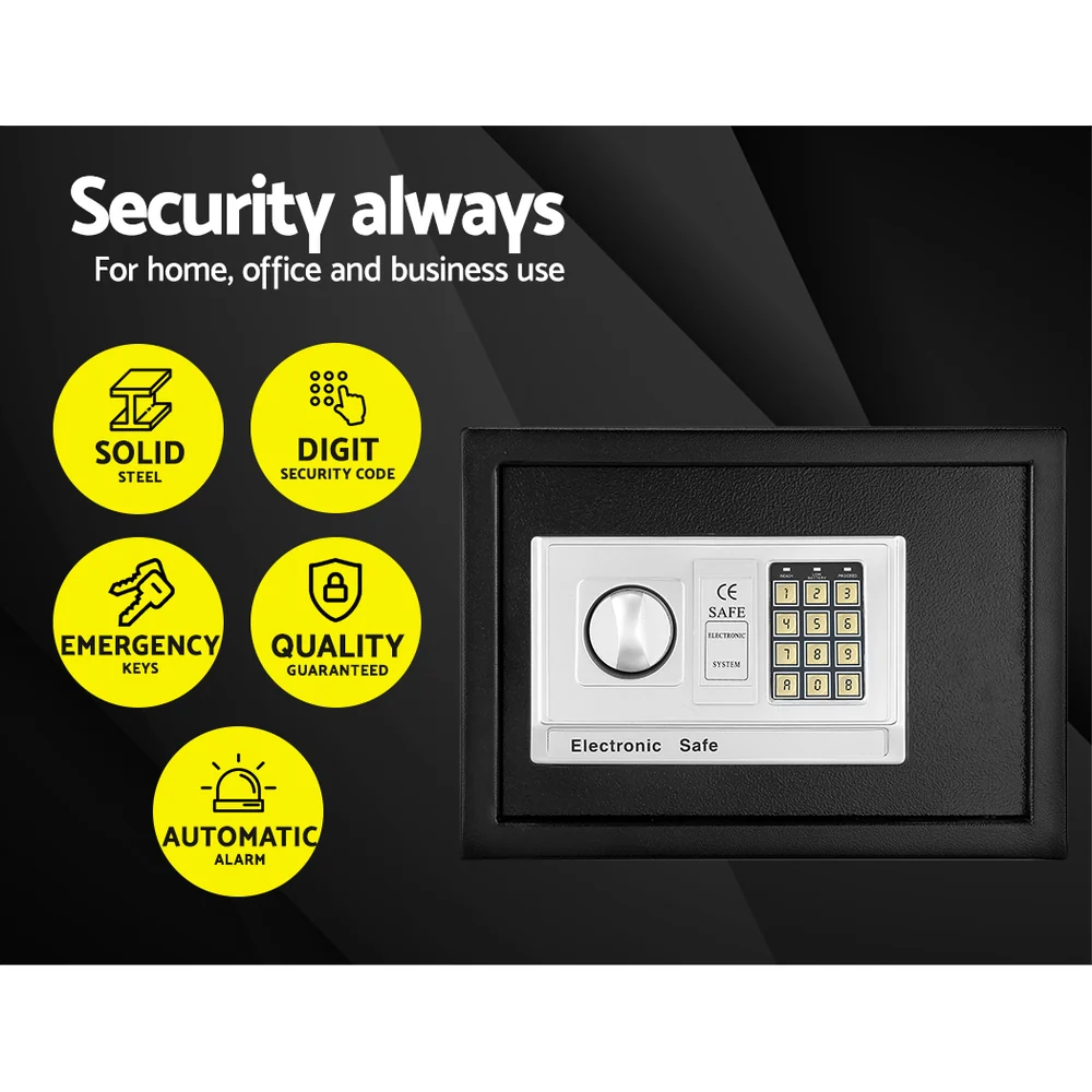 Security Safe Box 16L - Nurns
