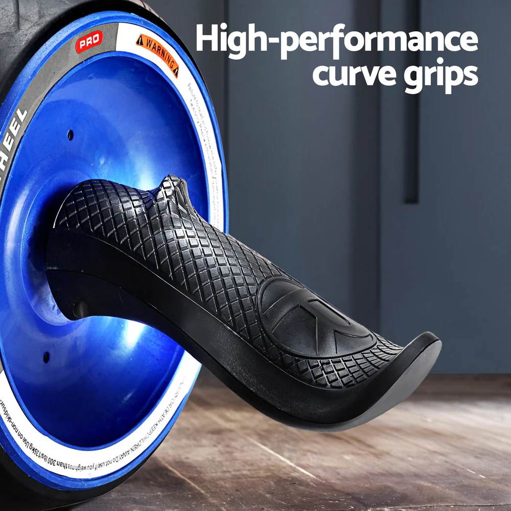 Everfit Ab Roller Carver Automatic Rebound Abdominal Wheel Home Gym Workout - Nurns