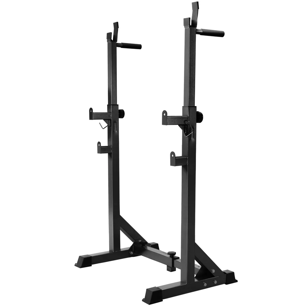 Everfit Weight Bench Adjustable Squat Rack Home Gym Equipment 300kg - Nurns