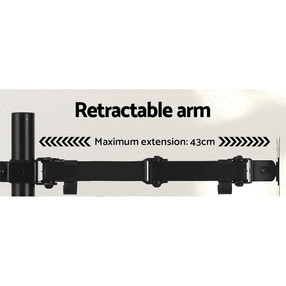 Artiss Monitor Arm Desk Mount Laptop Tray - Nurns