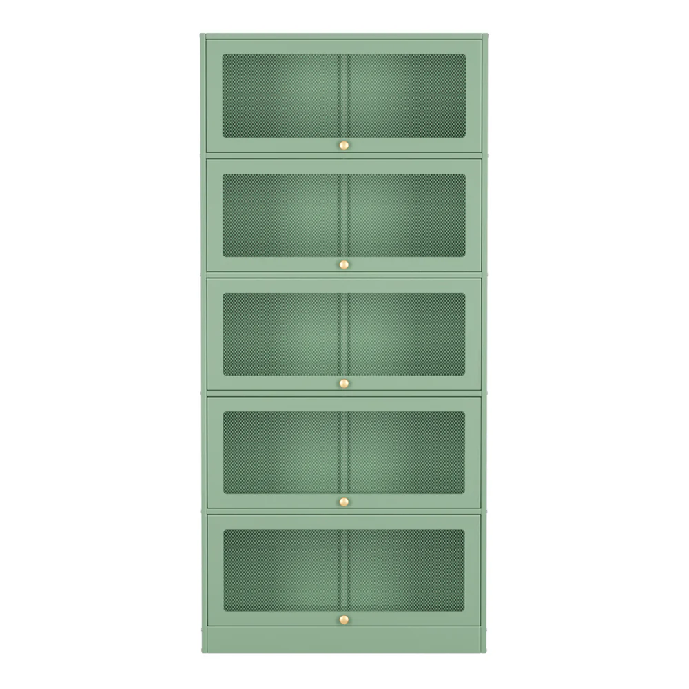 Kian Metal Buffet Sideboard Cabinet - Green - Nurns