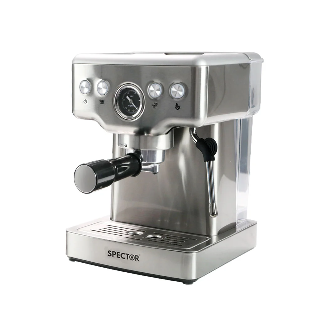 Spector 20 Bar Coffee Machine Espresso Maker with Milk Frothier - Nurns