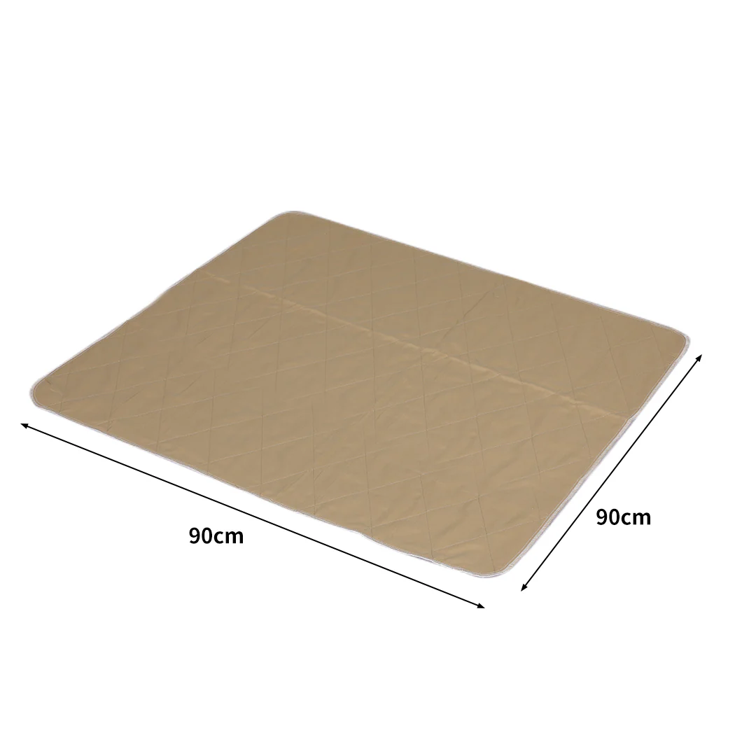 Set of 2 90x90cm Reusable Waterproof Pet Puppy Toilet Training Pads - XXLarge - Nurns