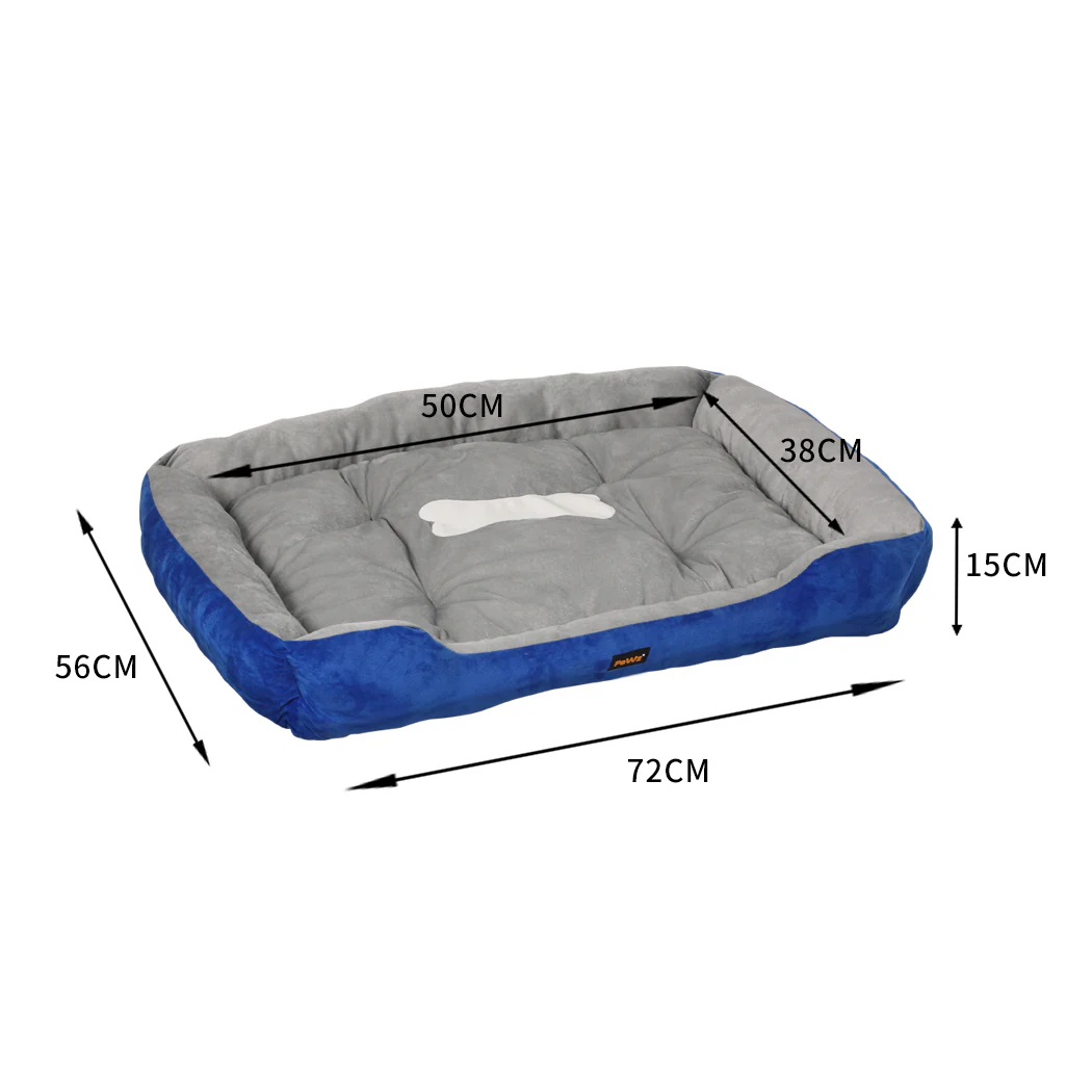 MEDIUM Dog Beds Pet Mattress Bedding - Navy - Nurns