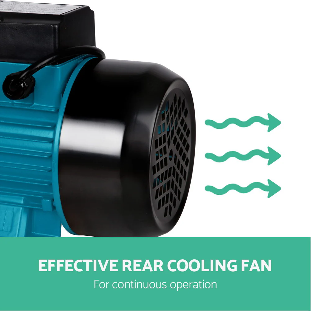 Auto Peripheral Pump Clean Water Garden Farm Rain Tank Irrigation - Yellow - Nurns