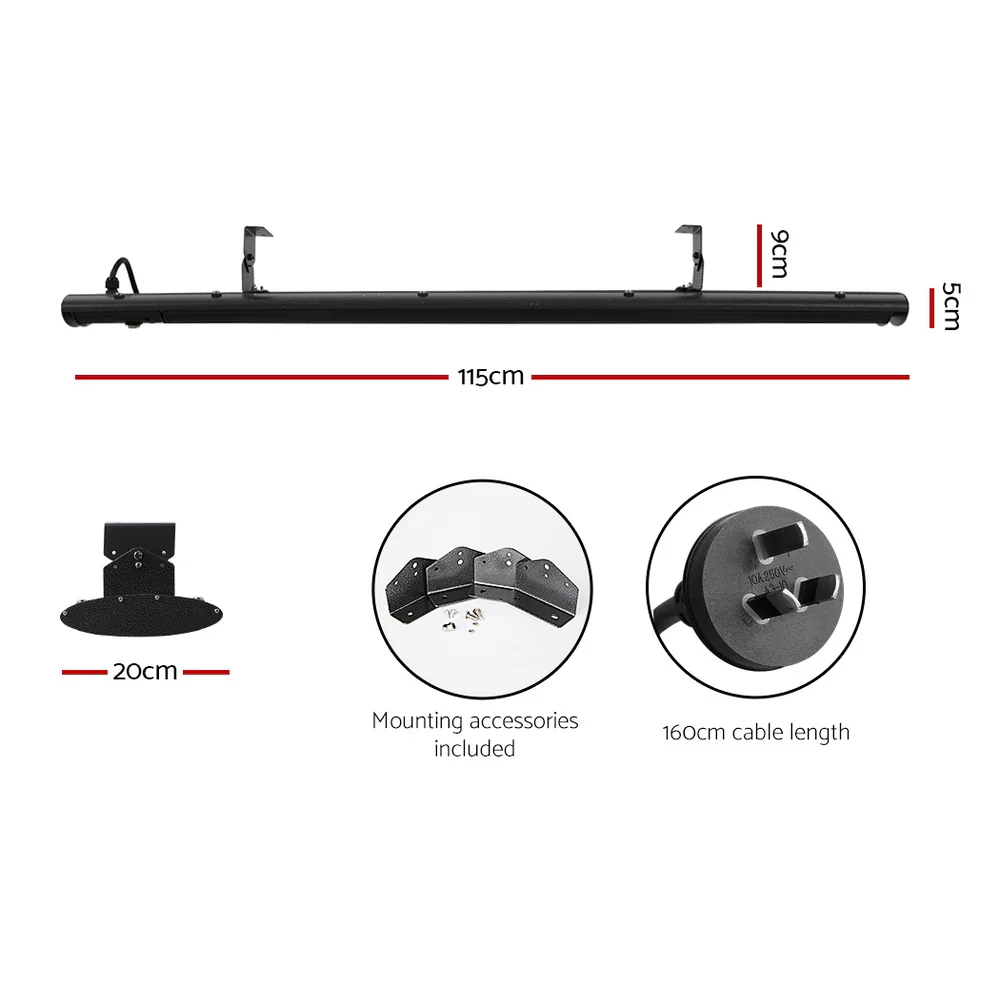 Electric Radiant Strip Heater Outdoor 1800W - Nurns