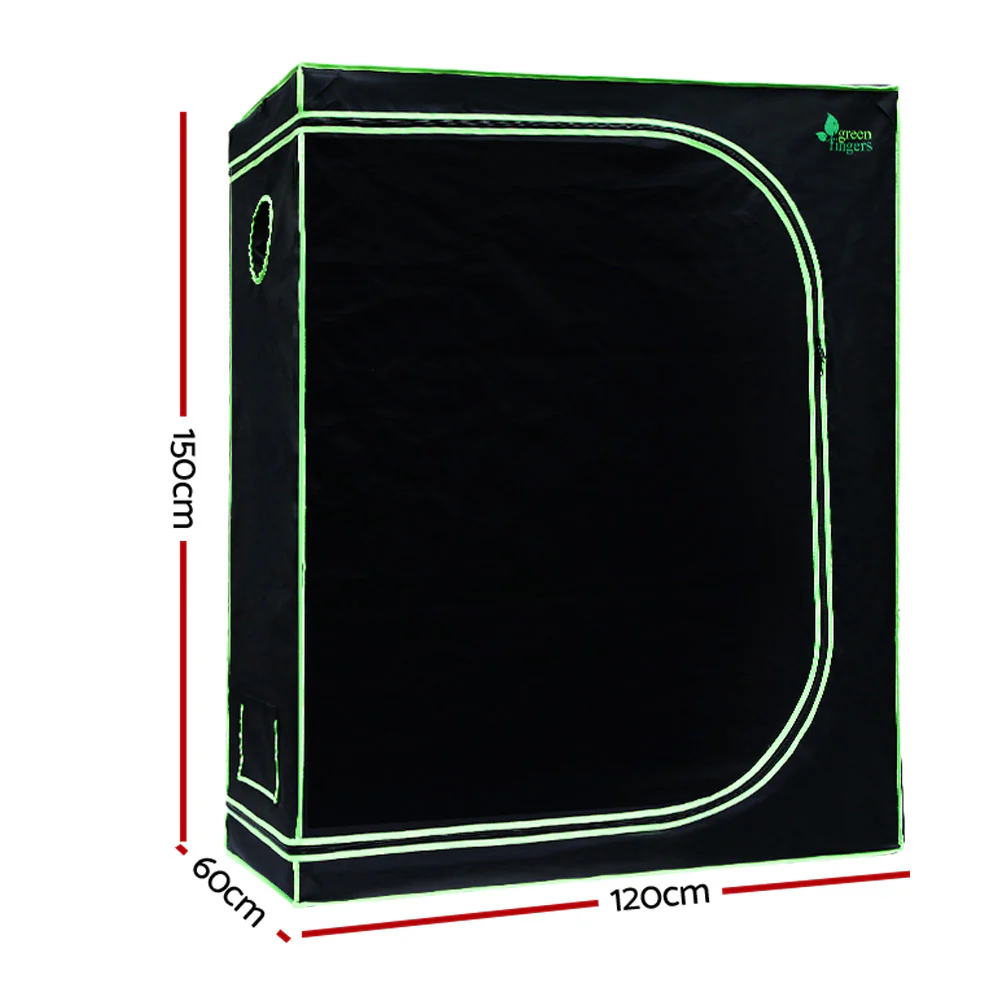 Grow Tent 120x60x150CM Hydroponics Kit Indoor Plant Room System - Nurns