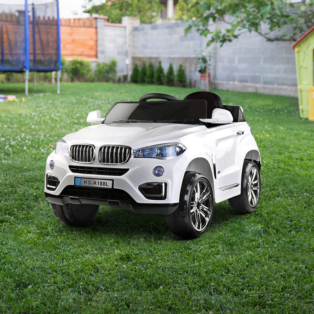 Kids Ride on Car BMW X5 - White - Nurns