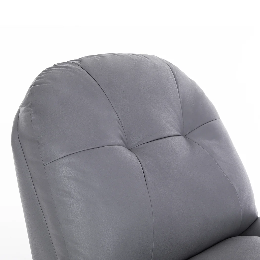 Clio Electric Chair Recliner Swivel - Grey - Nurns
