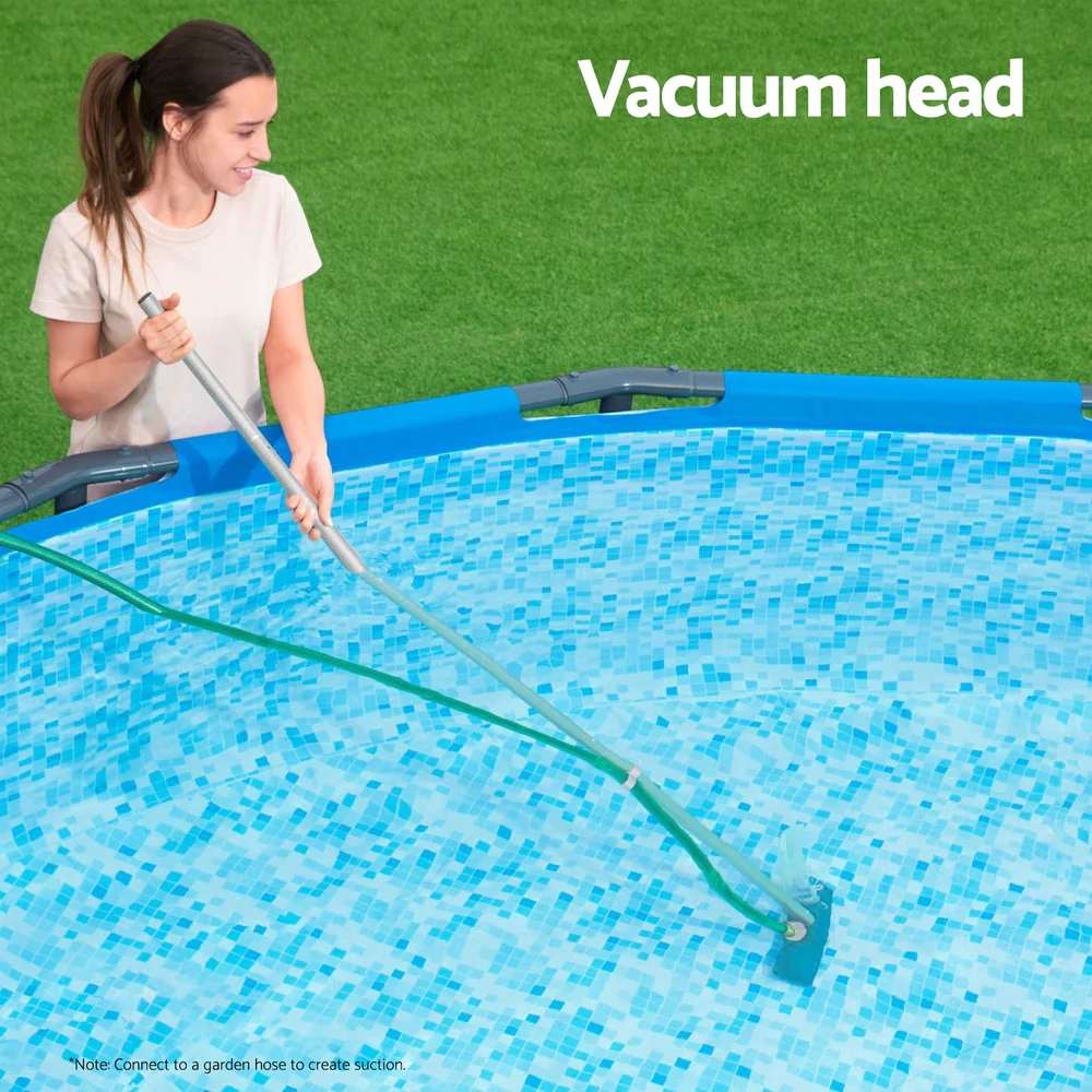 Pool Cleaner Vacuum Chemical Dispenser Thermometer Swimming Pools Cleaning Kit - Nurns