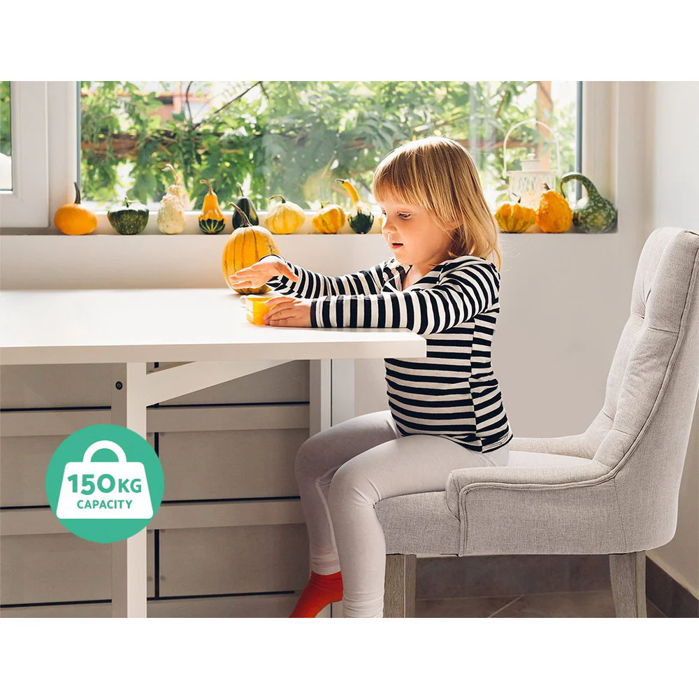 Bristol Set of 2 Dining Chairs Linen French Provincial - Beige - Nurns