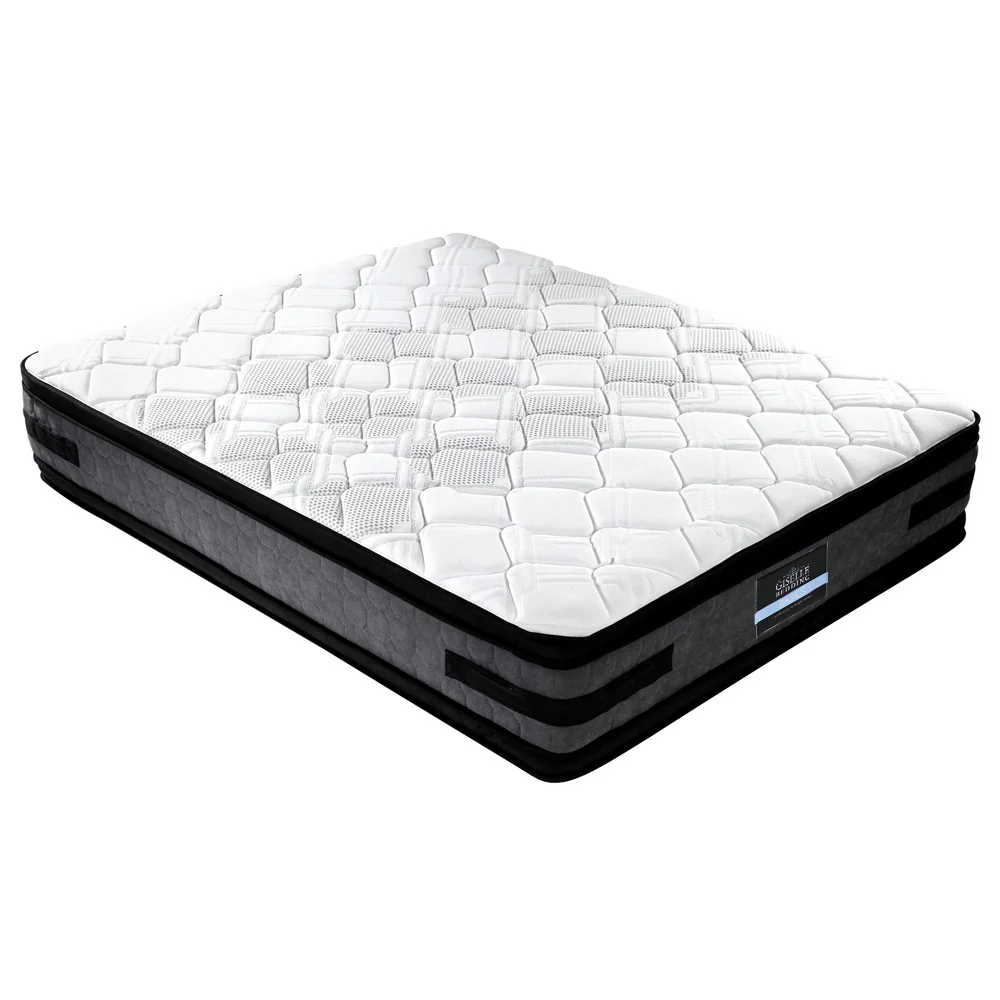Alva 36cm Thick Euro Top Cool Gel Pocket Spring Mattress - King - Nurns